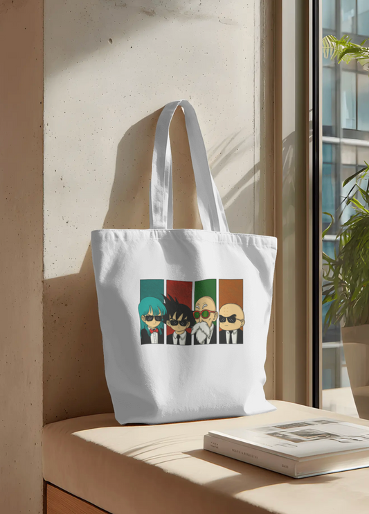 Tote Bag Zipper Anime